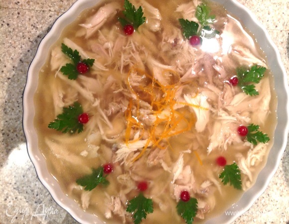 Холодец с белым вином Холодец с белым вином