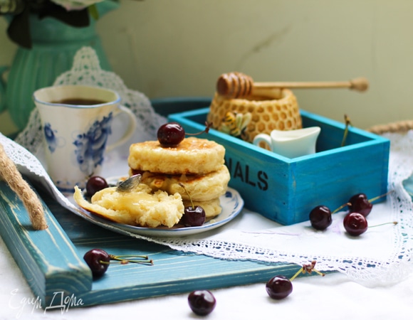 Дрожжевые оладьи-сырники Дрожжевые оладьи-сырники