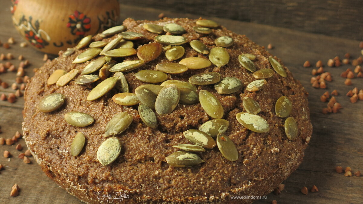 Хлеб из гречневых отрубей