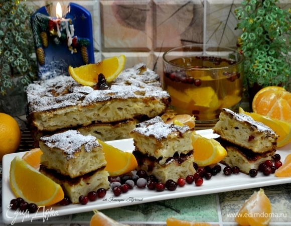 Шарлотка с джемом Шарлотка с джемом