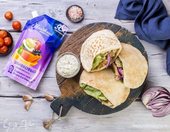 Гирос с курицей