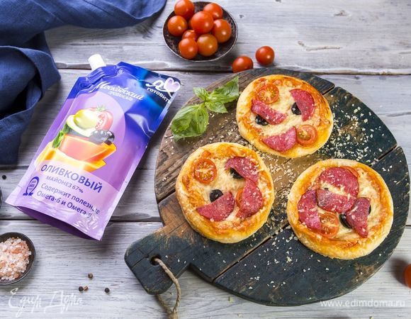 Мини-пиццы для друзей Мини-пиццы для друзей