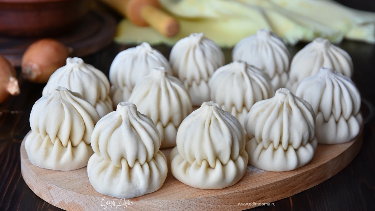 Хинкали в необычном исполнении