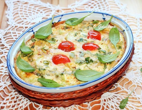 Кабачки с творогом и сыром Кабачки с творогом и сыром