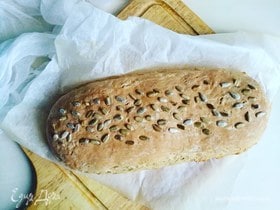 Домашний пшенично-ржаной хлеб