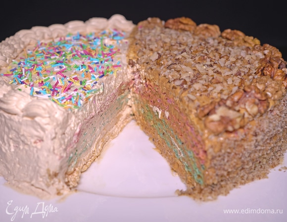 Вафельный торт «Два в одном» Вафельный торт «Два в одном»