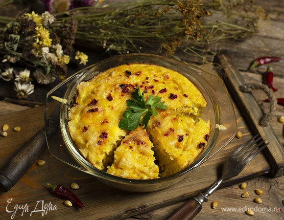 Запеканка из консервированной кукурузы Запеканка из консервированной кукурузы