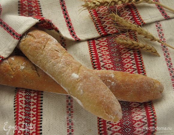 Багеты с амарантовой мукой
