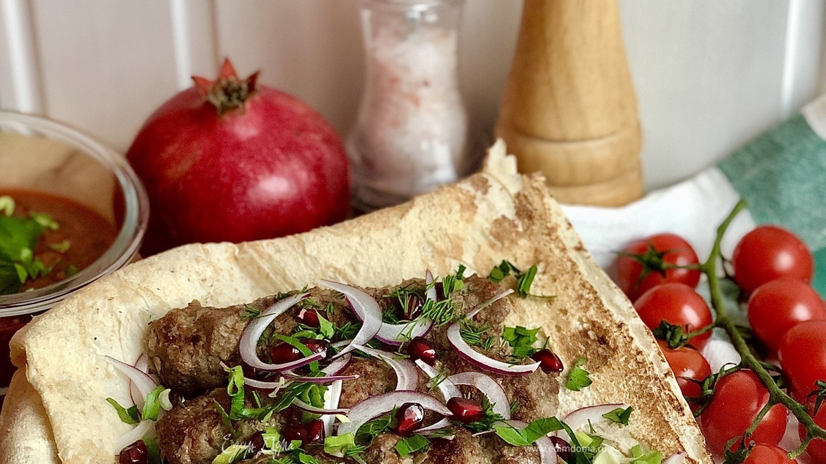 Люля-кебаб на углях