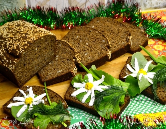 Ржаной хлеб с семечками Ржаной хлеб с семечками