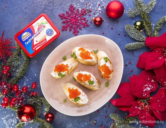 Тосты с подкопченной семгой и сыром Тосты с подкопченной семгой и сыром