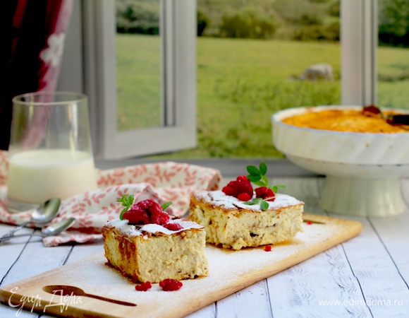 Творожная запеканка-суфле в аэрогриле Творожная запеканка-суфле в аэрогриле