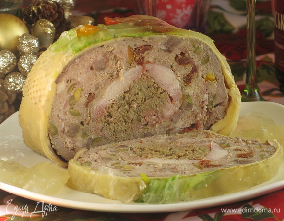 Галантин «Перепелка в утке» Галантин «Перепелка в утке»