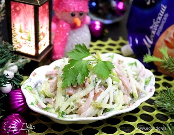 Швейцарский новогодний салат Швейцарский новогодний салат