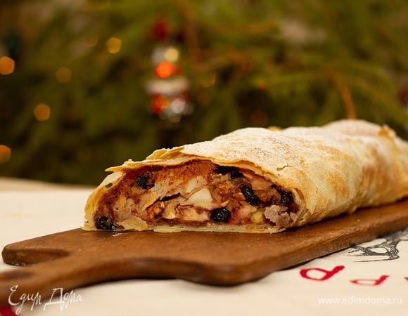 Венский яблочный штрудель