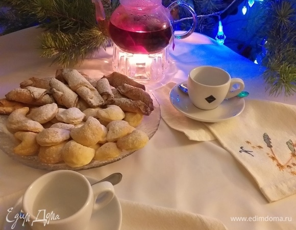 Творожное печенье с предсказаниями