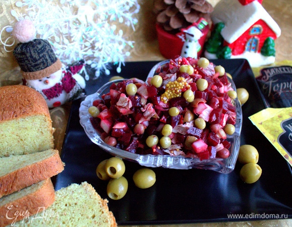 Свекольный салат с горчицей