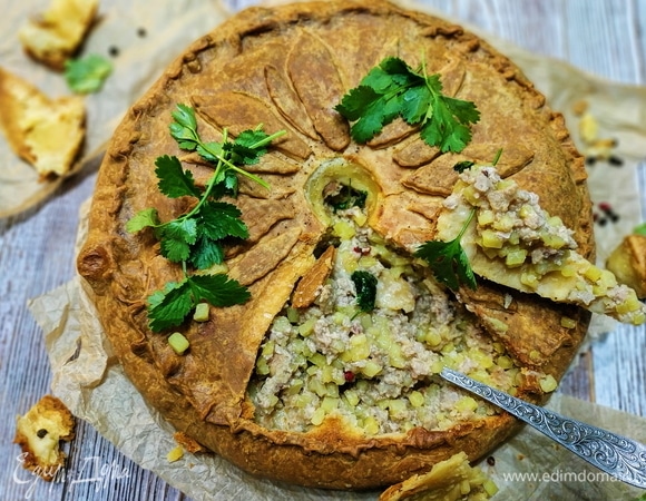 Пирог с мясом Пирог с мясом