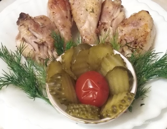 Куриные голени с тмином Куриные голени с тмином