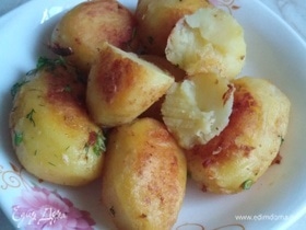 Картофель с ароматом чеснока