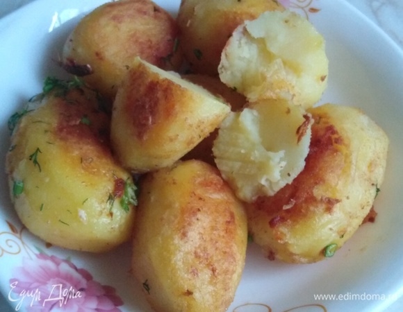 Картофель с ароматом чеснока Картофель с ароматом чеснока