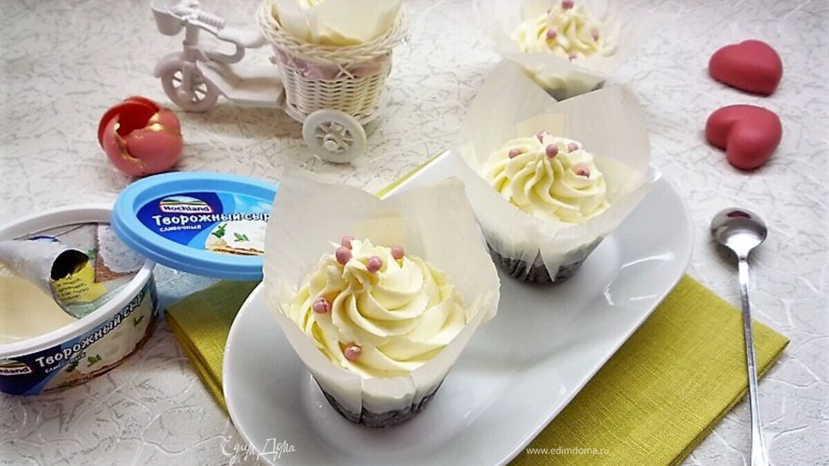 Шоколадные капкейки