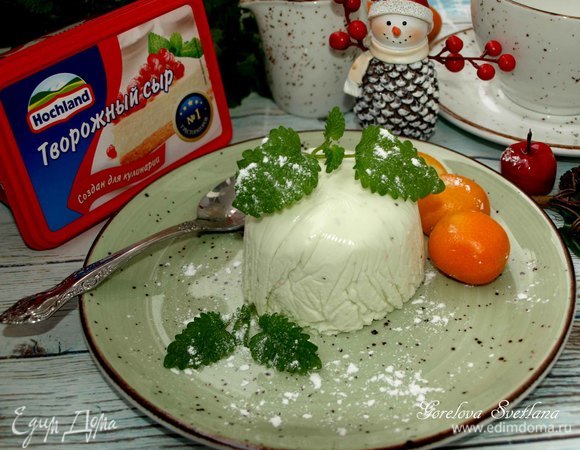 Творожно-мятный десерт Творожно-мятный десерт