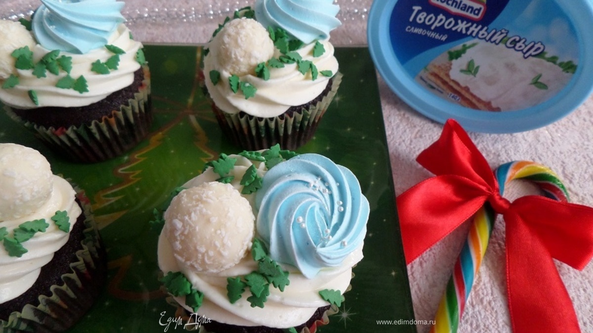 Кексы «Новогодние малыши»