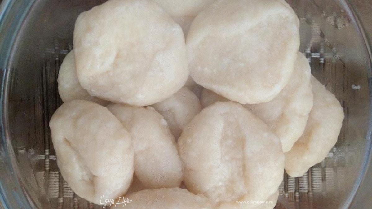 Галушки творожно-манные