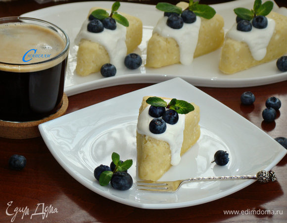 Творожная запеканка в СВЧ-печи