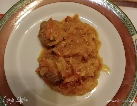 Тефтели в овощном соусе Тефтели в овощном соусе