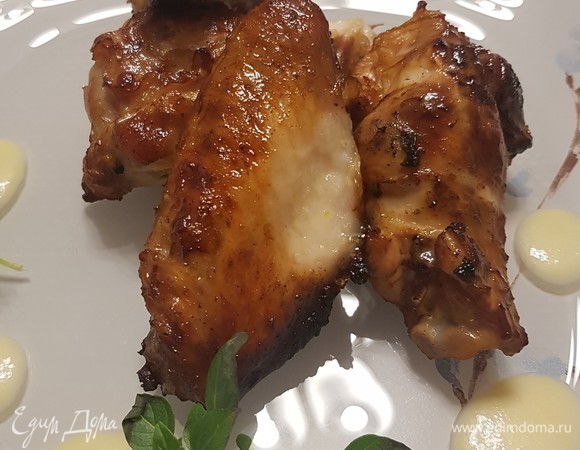 Куриные крылышки в цитрусовом маринаде