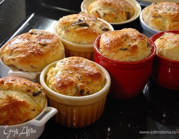 Бриоши с грибами Бриоши с грибами