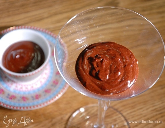 Шоколадно-кофейный мусс