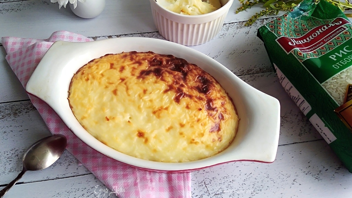 Турецкий рисовый десерт «Сютлач»