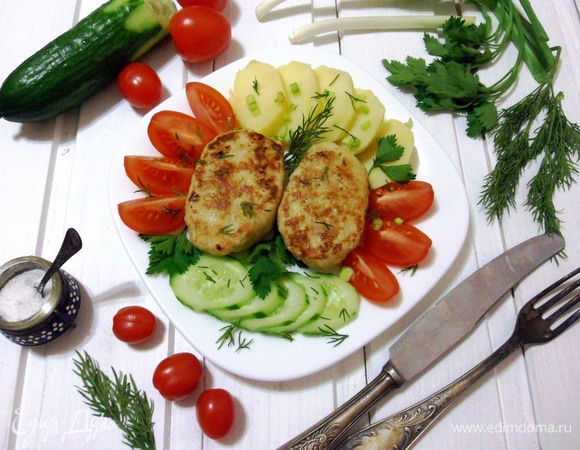 Куриные котлеты в микроволновке Куриные котлеты в микроволновке