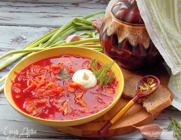 Овощной суп а-ля борщ