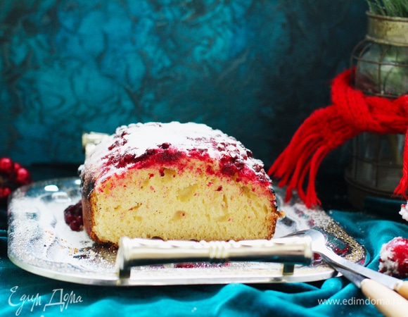 Дрожжевой пирог с брусникой на пушистом тесте Дрожжевой пирог с брусникой на пушистом тесте