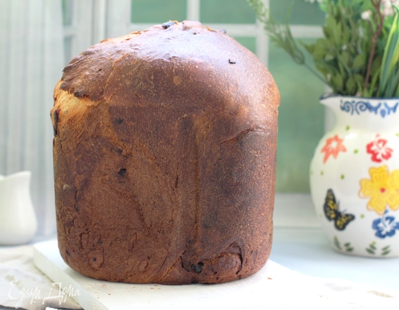 Кулич пасхальный в хлебопечке Кулич пасхальный в хлебопечке