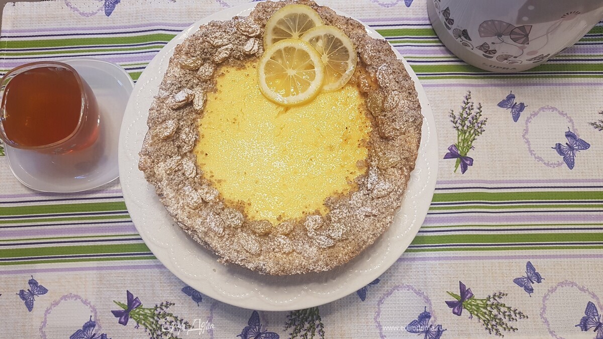 Торт с рикоттой и лимоном