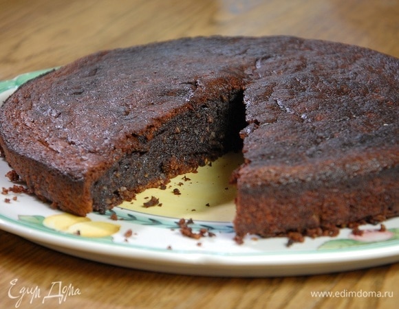 Орехово-шоколадный пирог Орехово-шоколадный пирог