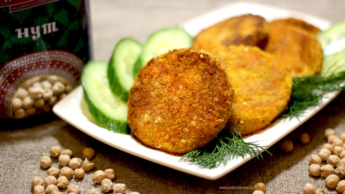 Котлетки из нута