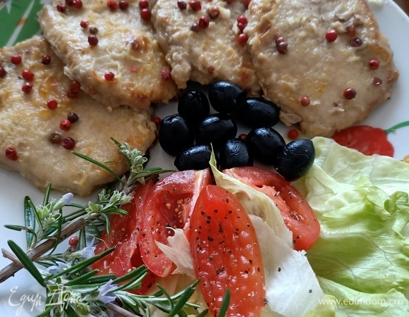 Свинина с розовым перцем