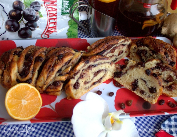 Плетенка с джемом на творожном тесте Плетенка с джемом на творожном тесте