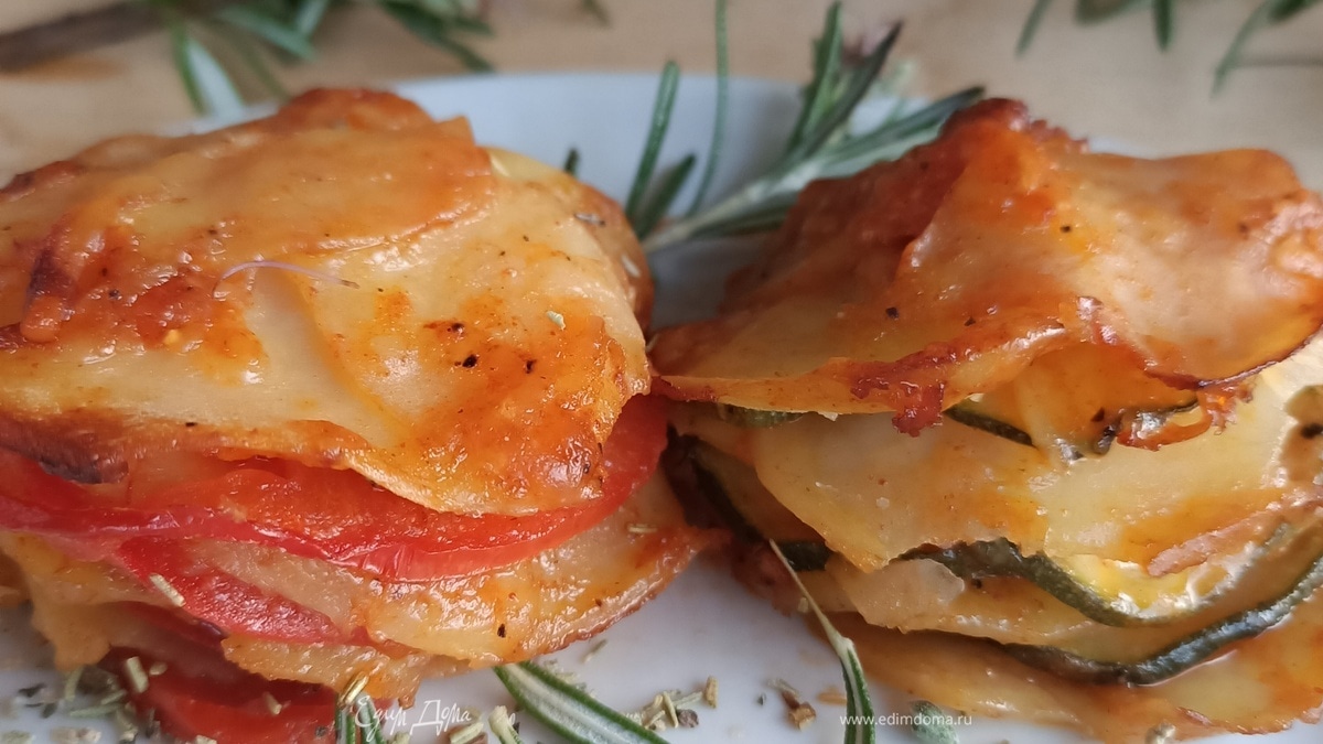 Картофельные башенки