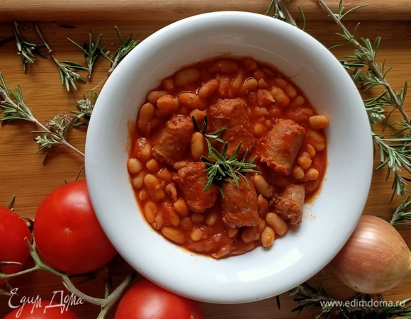 Фасоль в томатном соусе Фасоль в томатном соусе