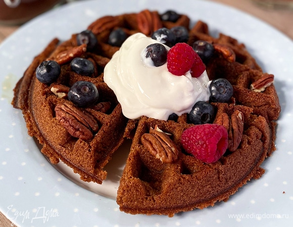 Безглютеновые вафли из гречневой муки Безглютеновые вафли из гречневой муки