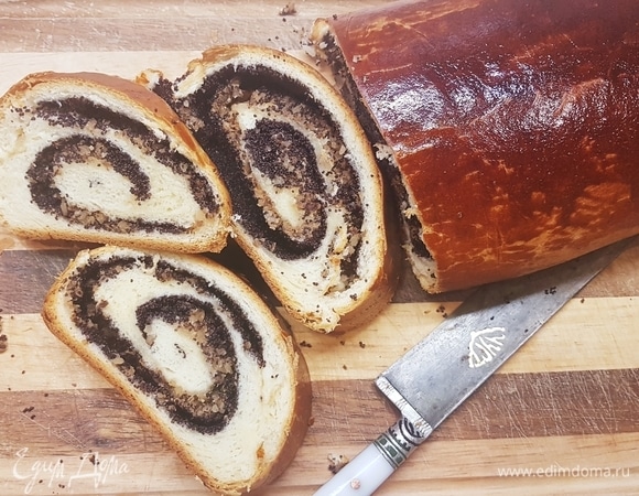 Маково-ореховый рулет Маково-ореховый рулет