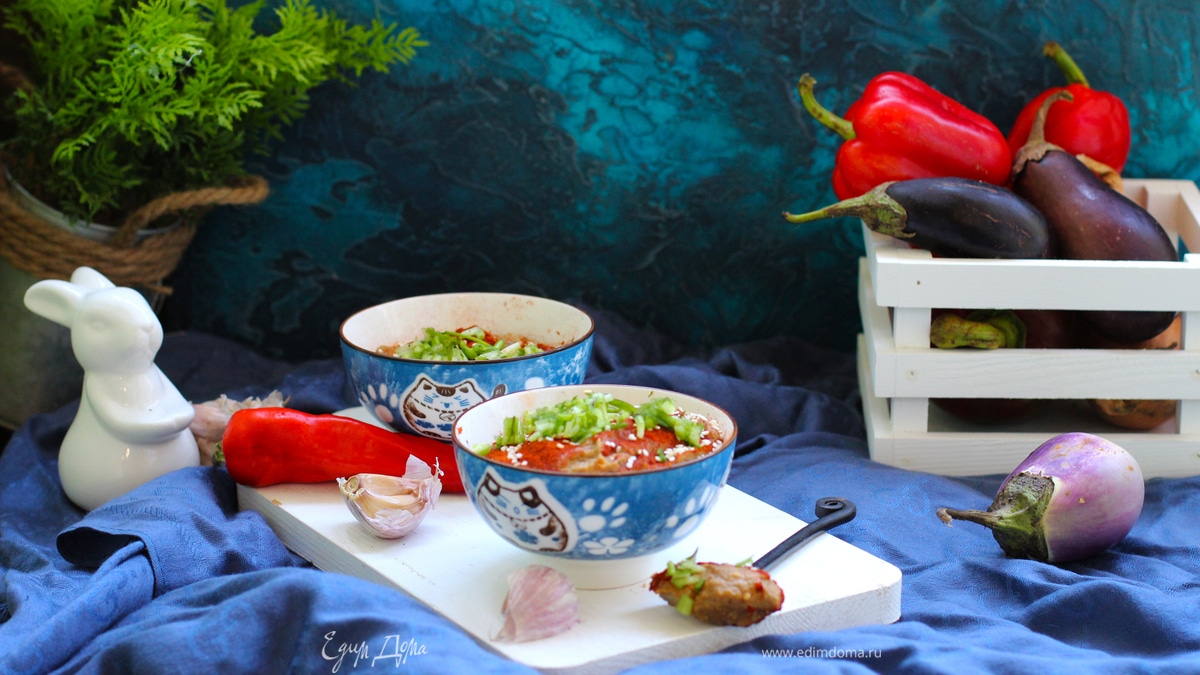 Паштет из баклажанов и яиц