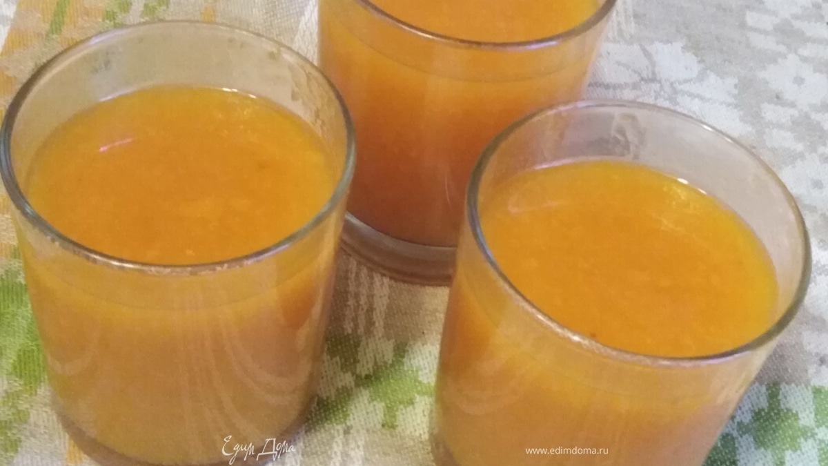 Кисель из кураги